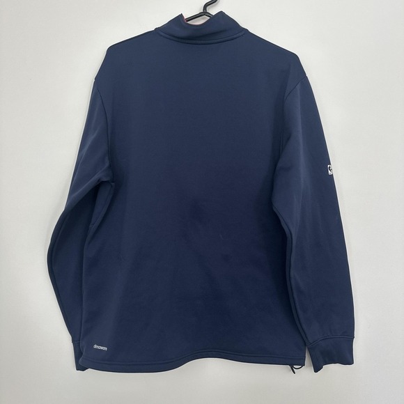 Washington Wizards Jacket Mens Large Blue Red NBA Basketball ClimaWarm Adidas - Picture 2 of 16